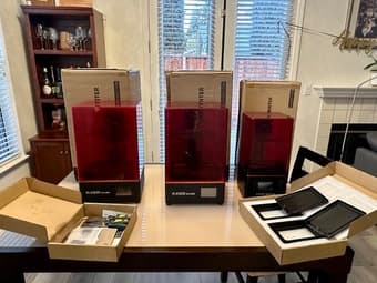 Elegoo 3D printers 1