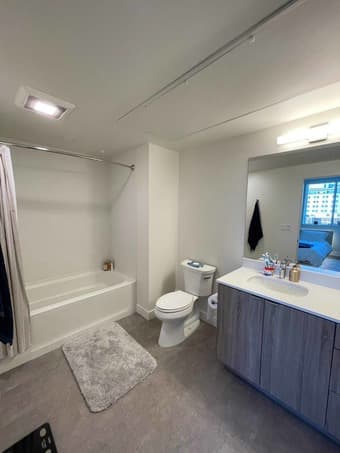 Single bedroom in 2BR 2BA luxury apartment in Downtown Oakland 3