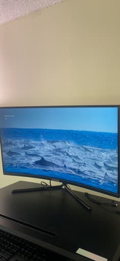 Viotek NV32Q True 4K Monitor, 32-inch Curved 2