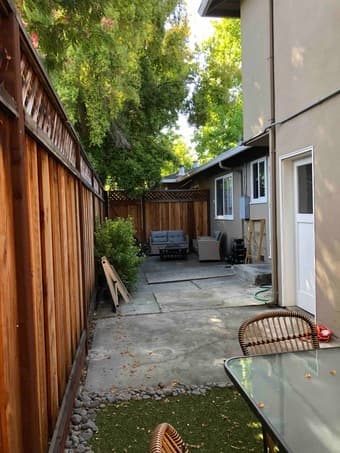 Spacious 1bd Menlo Park apt with parking available Jan [unfurnished] 4