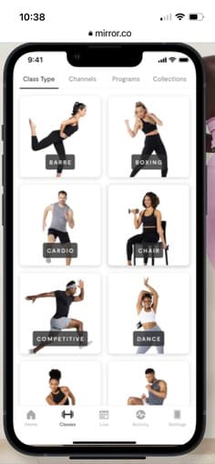 Lululemon workout MIRROR 4