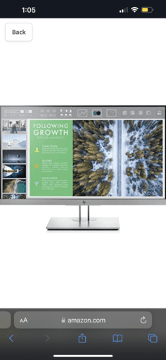 HP 24” Monitor Brand new originally for $329 1