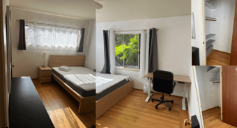 Private furnished room in a 4-bedroom Palo Alto house avail JAN 1 1