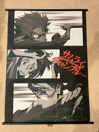 Samurai Champloo Hanging Wall Scroll (Very Rare) 1