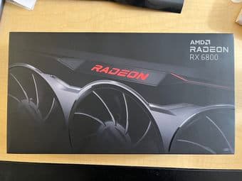 Spare used AMD Ryzen 5800X CPU and RX 6800 GPU, all in good condition 1