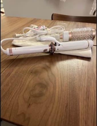 Women's Hunter Rain Boots, Tory Burch Crossbody bag, T3 Curling Iron 4