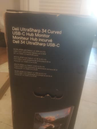 Brand New Unopened Dell UltraSharp 34" Curved Monitor - U3421WE 2