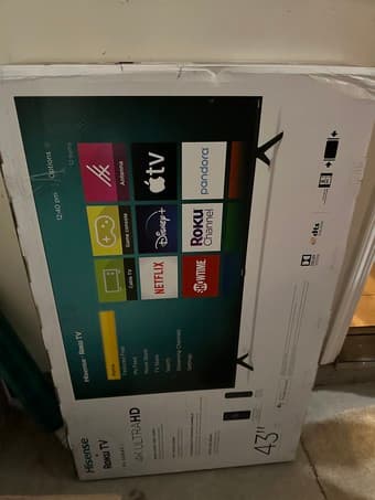 43" Roku tv 1