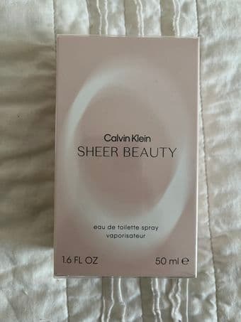 Brand new Calvin Klein Sheer Beauty 1.6 oz 1