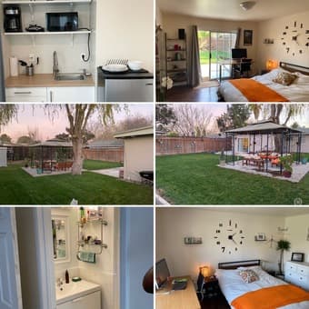 Private studio with huge garden 1