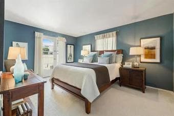 2 bedrooms. 1 bathroom. 960sqf  mtv apartment for rent 3