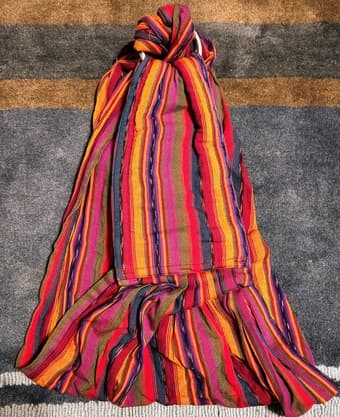 Infant carrier wrap— Maya wrap sling 1