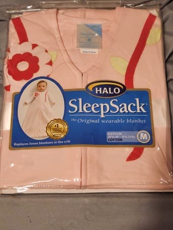 Halo infant sleepsack M pink 1