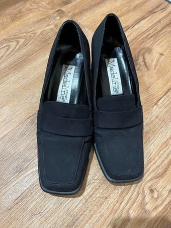 Black dress shoes women's 5.5 1