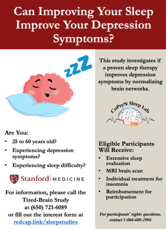 STUDY: Can Improving Your Sleep Improve Your Depression Symptoms? 1