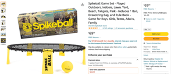 Selling Brand New Spikeball Set (unopened) 1
