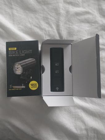 Bike light - usb-c charge - 1200 lumen yq100 1