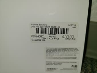 iPad Pro Smart Cover Navy (Sealed new) 12.9" 3