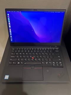 Lenovo X1 Carbon 6th Gen 1