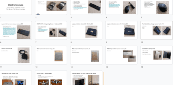 Multiple electronics sale - macbook, monitor, keyboard, mouse, etc 1