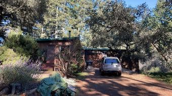 One room in beautiful, secluded mountain home 1