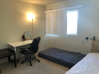 Nice furnished private bedroom available 1