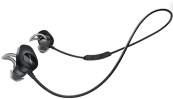 LIKE NEW Bose SoundSport wireless earbuds (in black) 1