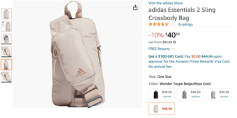 Cute Adidas Sling Crossbody Bag [Brand New] 1