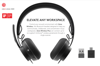 Logitech Zone Wireless Headset 1