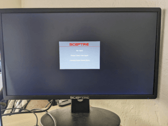 Sceptre 20" 1600x900 75Hz Ultra Thin LED Monitor 1