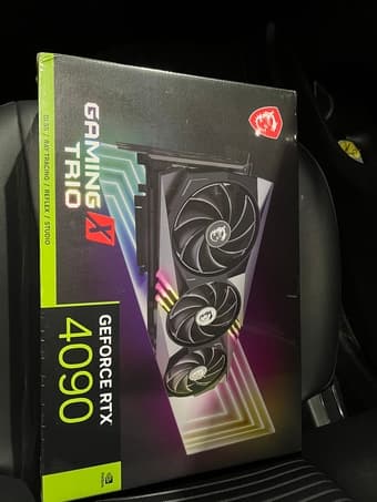 Brand new RTX 4090 MSI Gaming X Trio 1