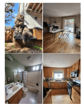 Mountain View 3b2.5b townhouse次卧出租 3