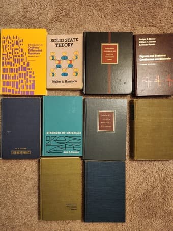 Vintage Science/Engineering Textbooks 2