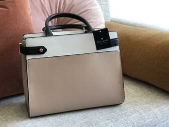 New Kate Spade warm beige handbag 2