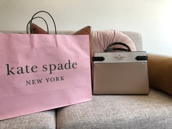 New Kate Spade warm beige handbag 4