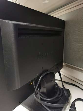 Two computer monitors with HDMI 2