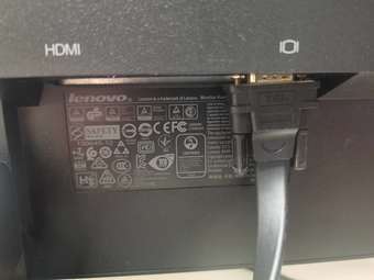 Two computer monitors with HDMI 3