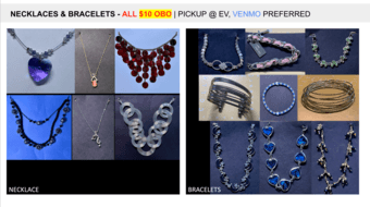 jewelry ($5-10) sets and individual pieces 1