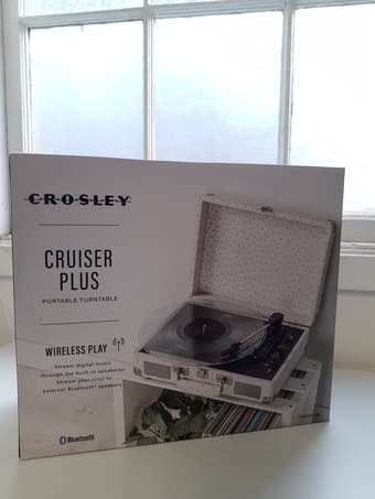 Portable turntable vinyl record player 2