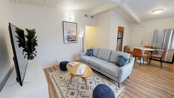 Master bedroom + ensuite bathroom + washer/dryer, Menlo Park 1