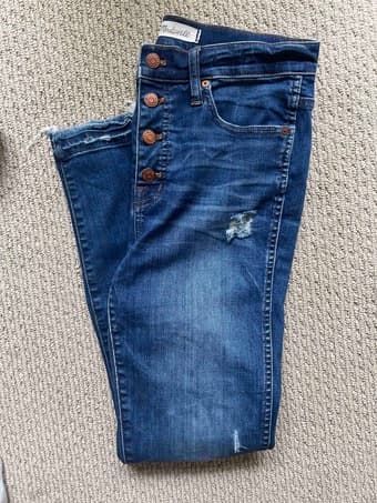 madewell jeans size 28 1