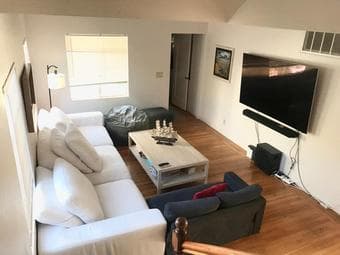 Beautiful furnished master bedroom next to campus (<1 min bike) 1