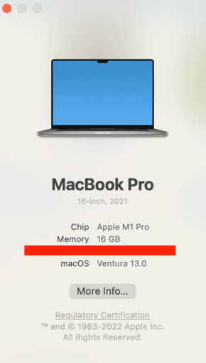 Selling 16" MacBook Pro M1 1