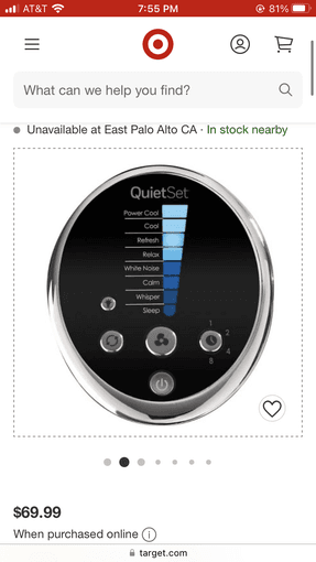 Tower Fan (8 Speed) 3