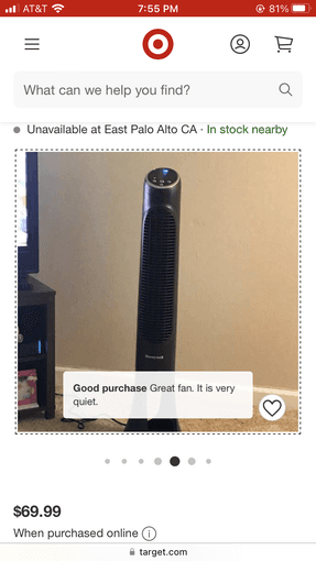 Tower Fan (8 Speed) 4