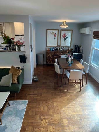 Bedroom in San Mateo house. Backyard, AC, dog friendly. Utilities inc. 3