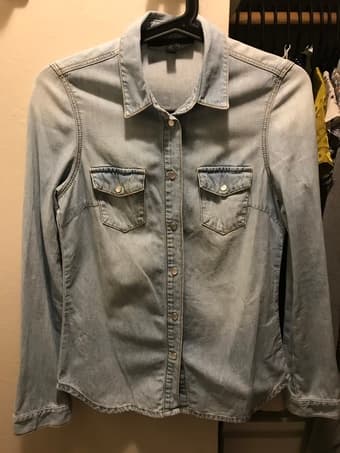 Ladies Topshop denim shirt 2