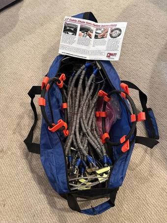 Snow Chains - Quality Chain Corp QV729 - $125 1