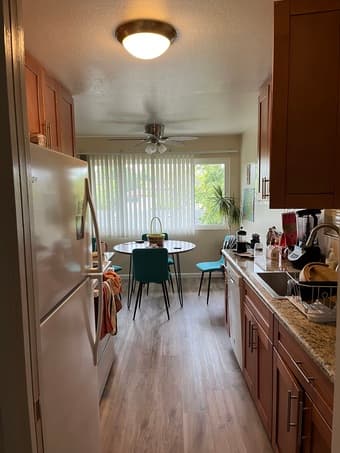 Mid-July thru Aug summer sublet in off-campus apartment near Cal Ave 2