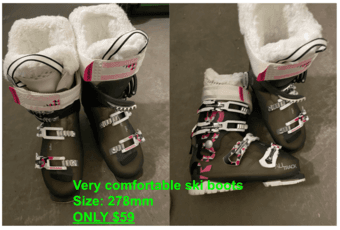 Womens ski boots 1